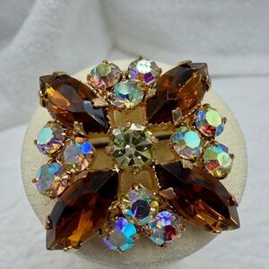 Vintage Juliana Rhinestone Brooch